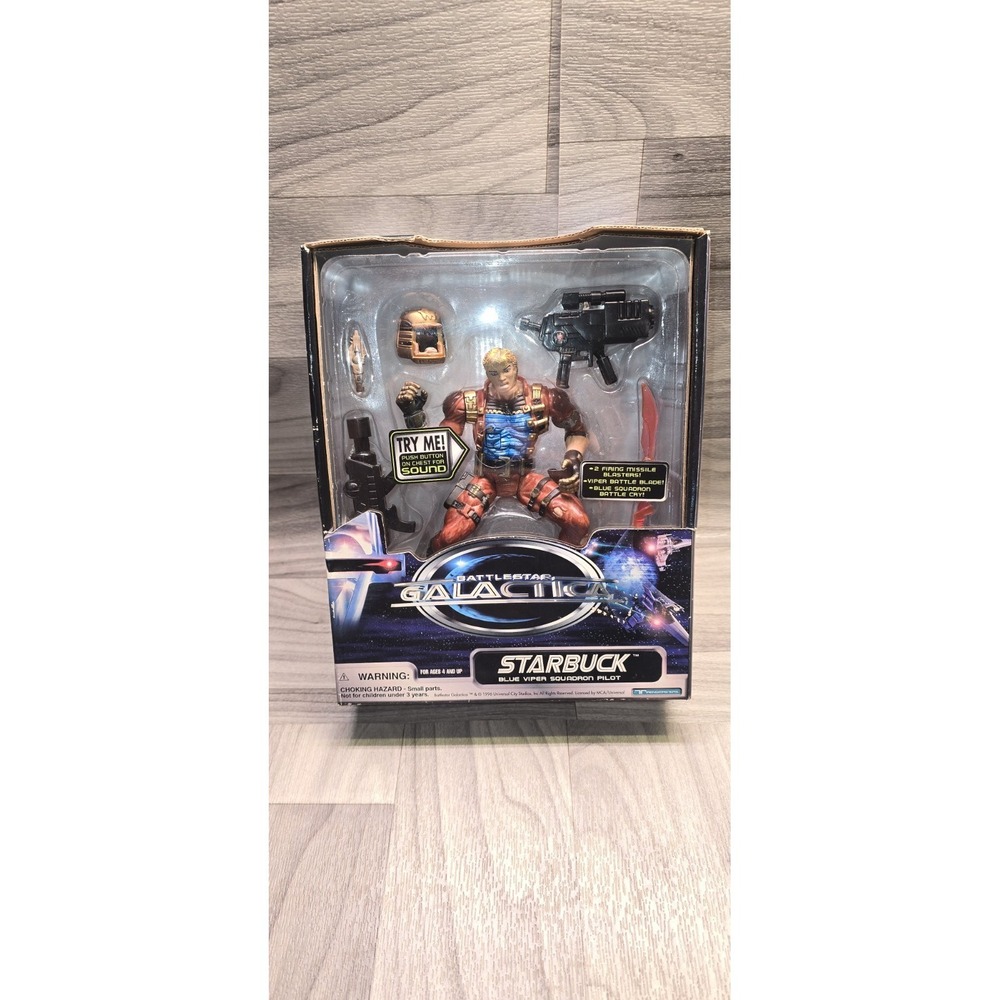 1996 Trendmasters Battlestar Galactica Male Starbuck Original Series